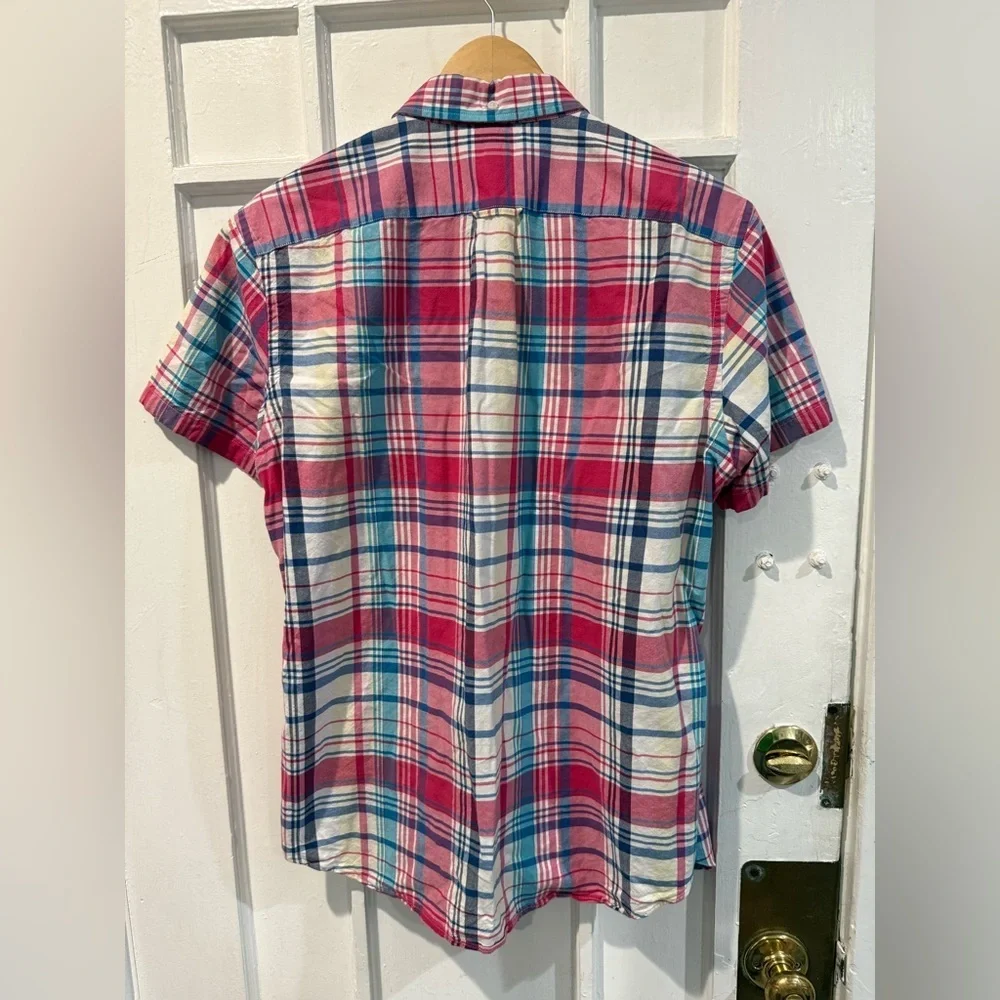 J. Crew Multicolor Plaid Button Down Shirt